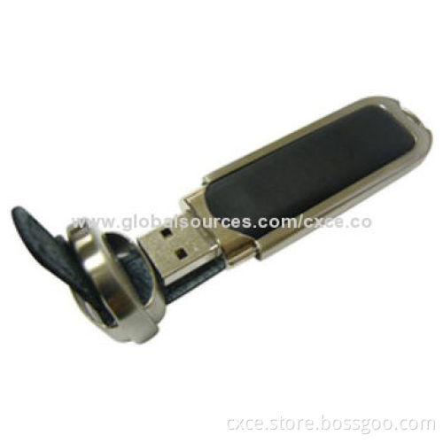 2GB 4GB 8GB 16GB USB Memory Stick with Leather Housing